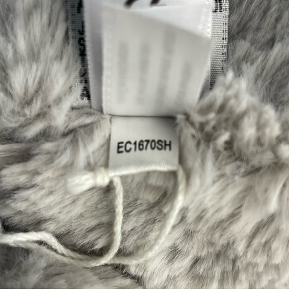 Jellycat London Silver Blossom Bunny Gray Soft Medium 12” HTF Plush - Picture 16 of 16